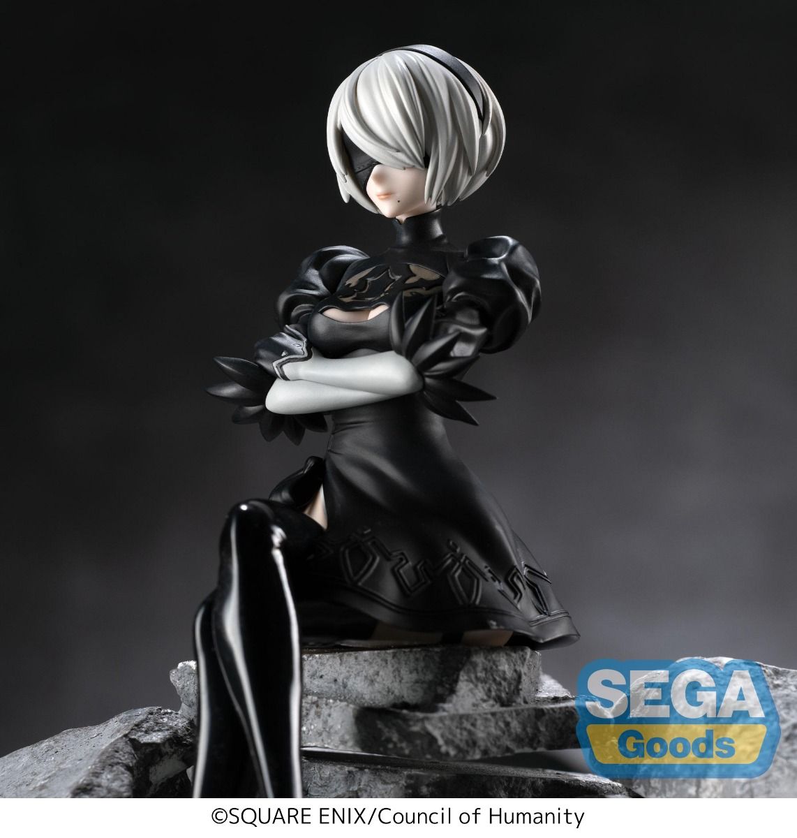NieR:Automata - Ver1.1a PM Perching Prize Figure - 2B