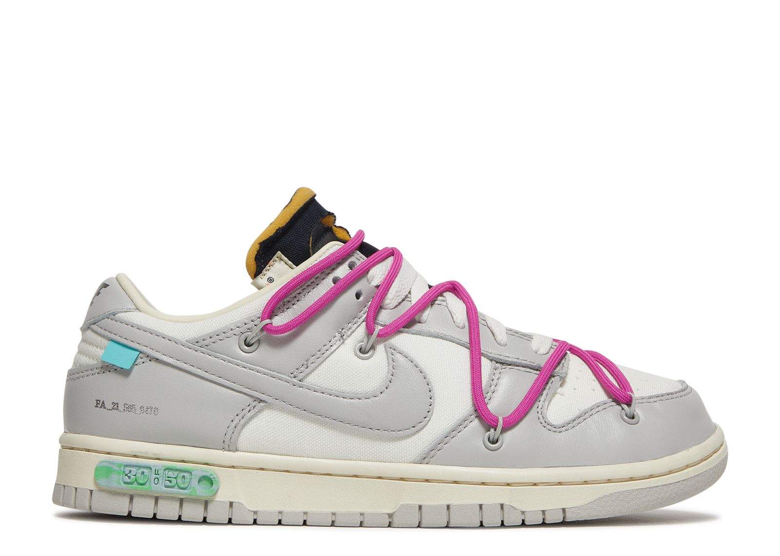 Nike Off-White x Dunk Low ‘Lot 30 of 50’ Revered Footwear