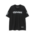 CHH Chrome Heart T Shirts Croix Cross Color Leather Printed Short Sleeve T-Shirt