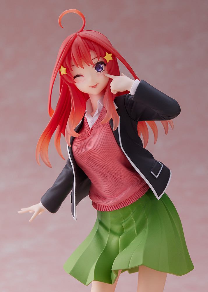 The Quintessential Quintuplets - Coreful Figure – Itsuki Nakano (Uniform Ver.) Renewal Edition - Prize Figure
